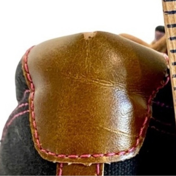 Baby Phat Black with Leather Trim Low-top Sneakers Loafers Size 10 - Picture 9 of 10